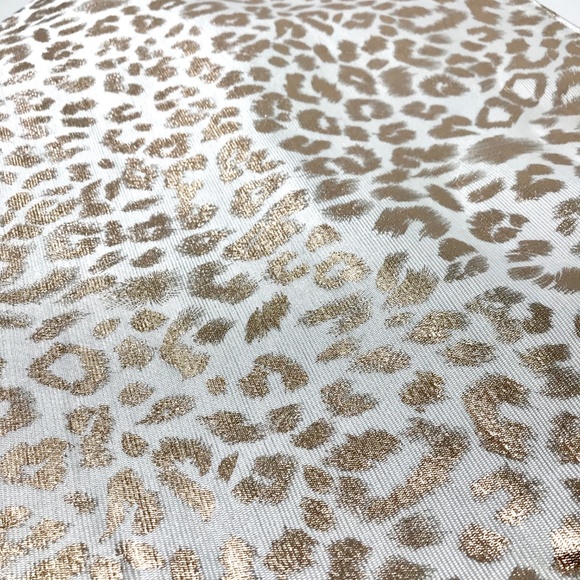 Rose Gold Metallic Leopard Tote - Picture 4 of 8